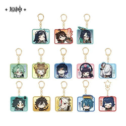 Genshin Impact Chibi Emojis Series Pendant Vol.2