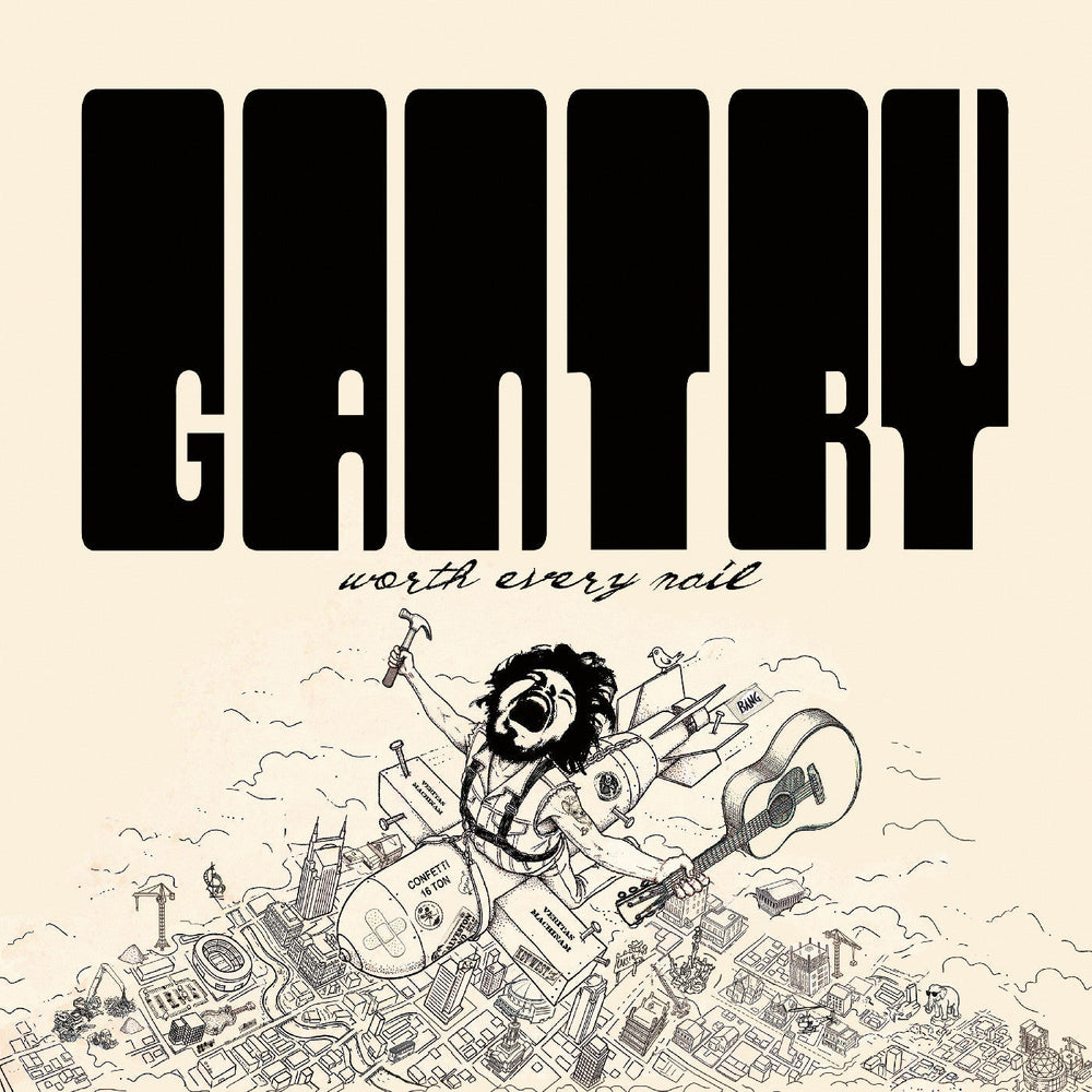 PRE-ORDER Chris Gantry - Worth Every Nail [Vinyl] (ONLINE ORDER ONLY)