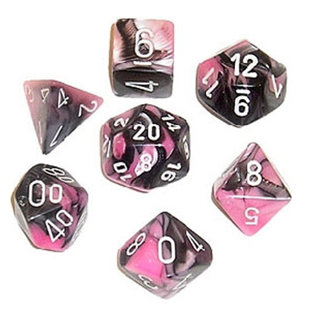 Chessex: Mini Polyhedral Dice set - Gemini (Online Order Only)