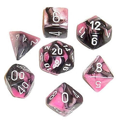Chessex: Mini Polyhedral Dice set - Gemini (Online Order Only)