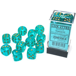 Chessex: D6 Borealis™ Dice Set - 16mm (Online Order Only)