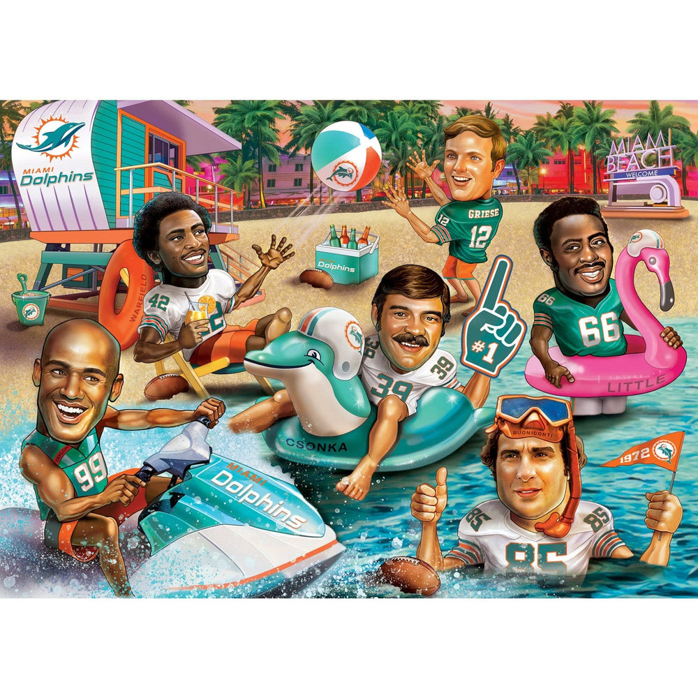 Miami Dolphins - All-Time Greats 500 Piece Jigsaw Puzzle