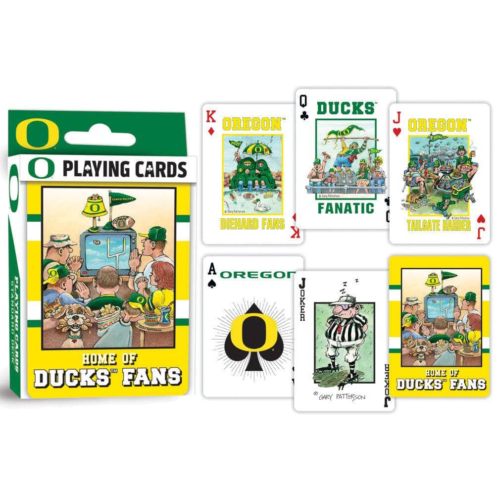 Oregon Ducks Fan Deck Playing Cards - 54 Card Deck