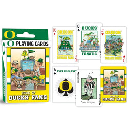 Oregon Ducks Fan Deck Playing Cards - 54 Card Deck
