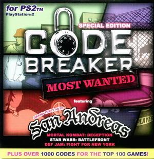 Code Breaker: Most Wanted (Playstation 2) (Online Only)