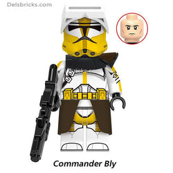 Commander Bly Clone Trooper Lego Star wars Minifigures Custom Toys (ONLINE ORDER ONLY)