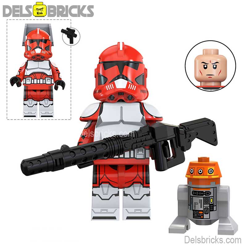 Commander Fox with Droid (New) Lego Star Wars Minifigures (ONLINE ORDER ONLY)