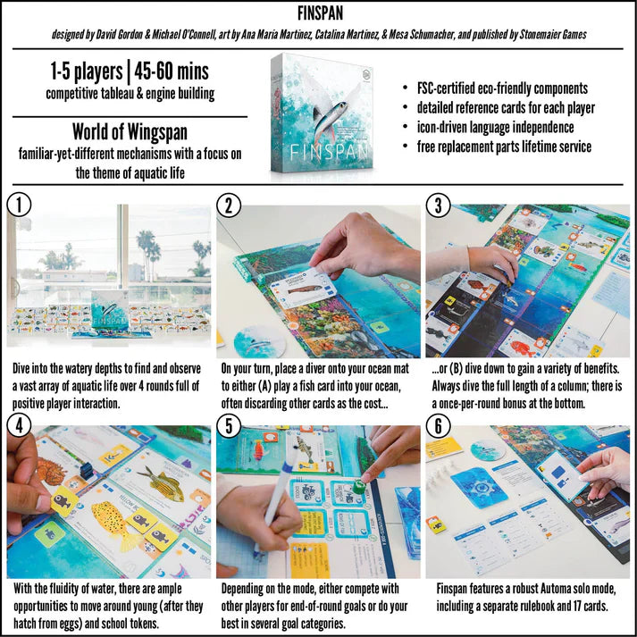 Finspan - Board Game (Online Order Only)