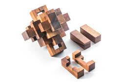 Construct Puzzle - Interlocking 24 piece Burr Puzzle (Online Order Only)