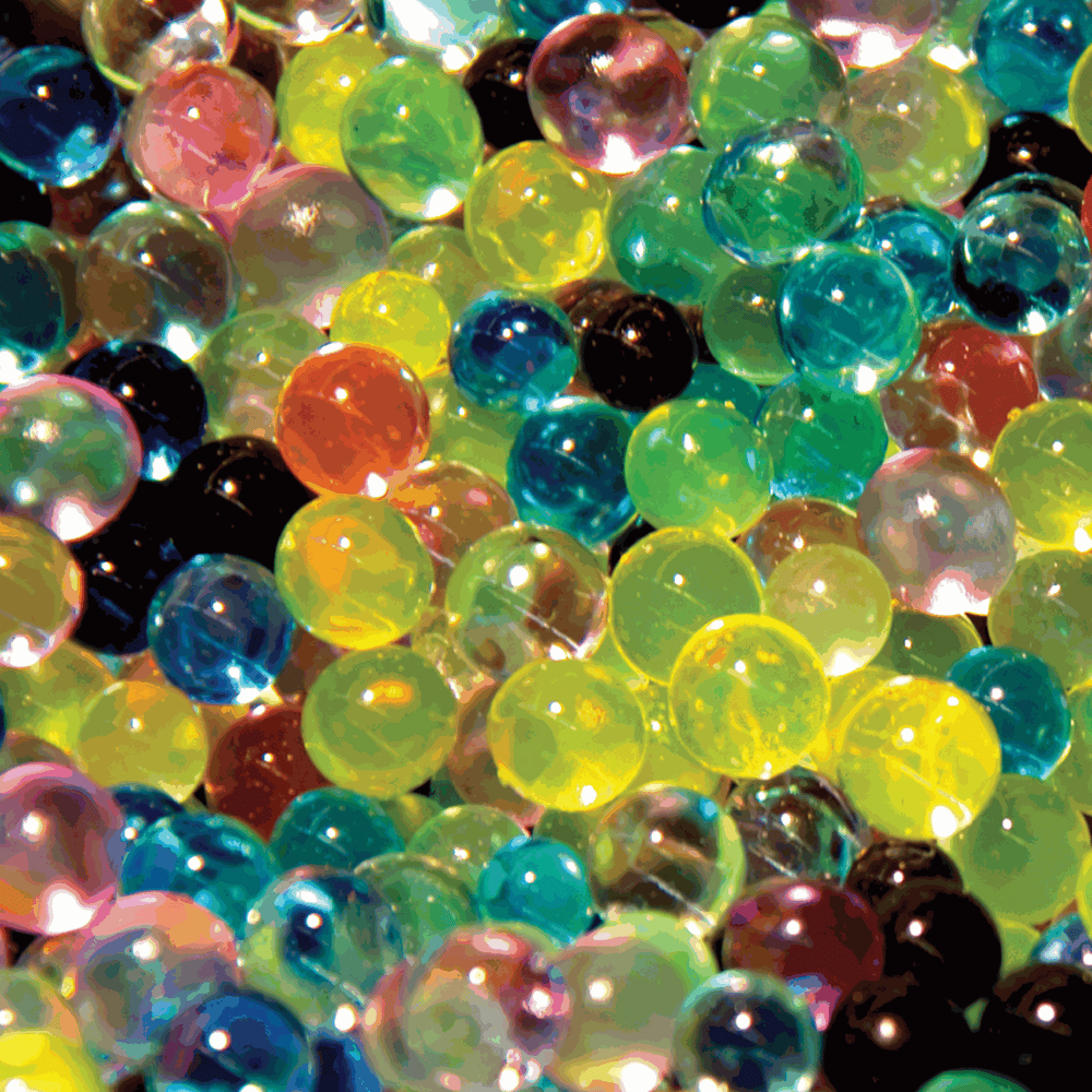 Swell polymer spheres (multi-colored) (ONLINE ORDER ONLY)