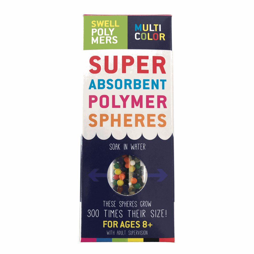 Swell polymer spheres (multi-colored) (ONLINE ORDER ONLY)