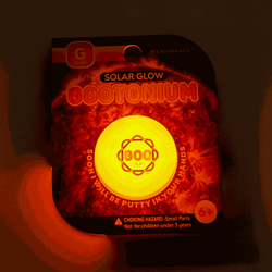 Gootonium: Glowing Orange solar putty - 20g (ONLINE ORDER ONLY)