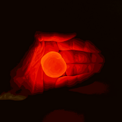 Gootonium: Glowing Orange solar putty - 20g (ONLINE ORDER ONLY)