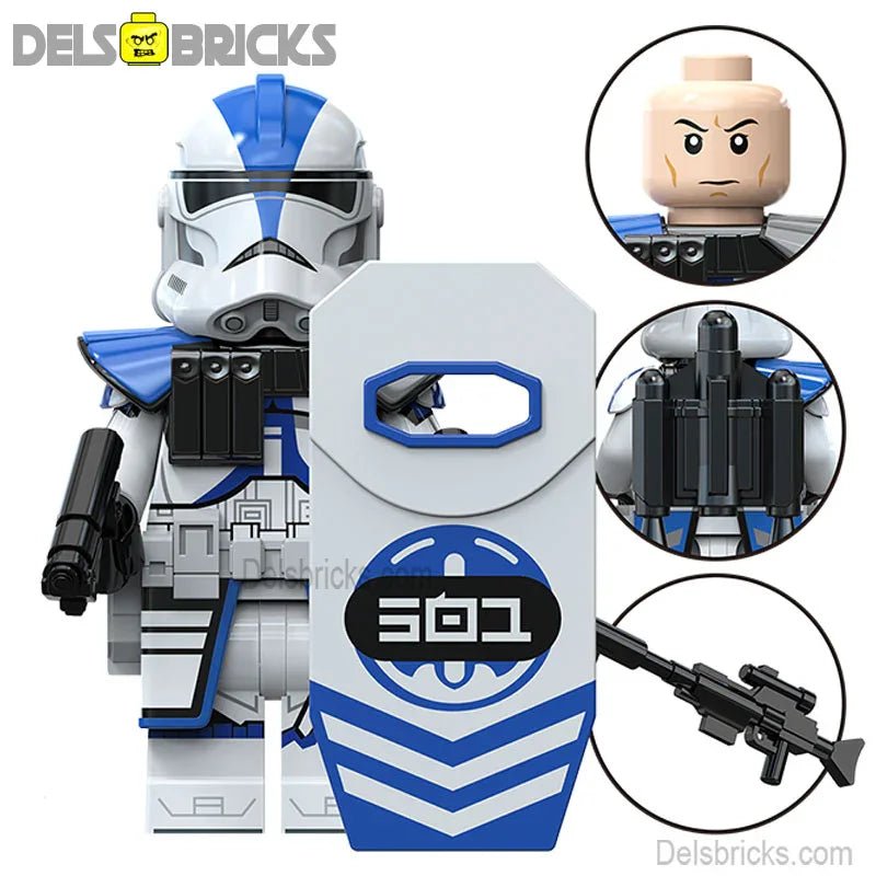 Coric 501st Clone trooper Star Wars Lego Minifigures Custom Toys S3 (ONLINE ORDER ONLY)