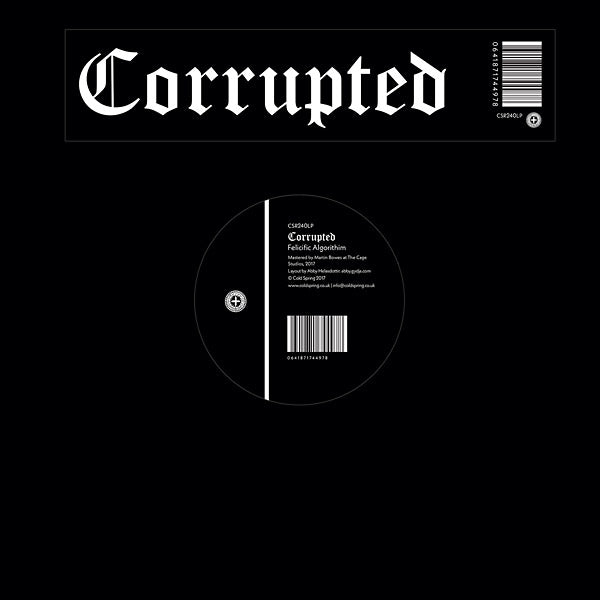 CORRUPTED - Felicific Algorithim [Vinyl]