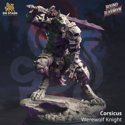 Corsicus, Werewolf Knight (Male Werewolf Paladin) (Online Only)