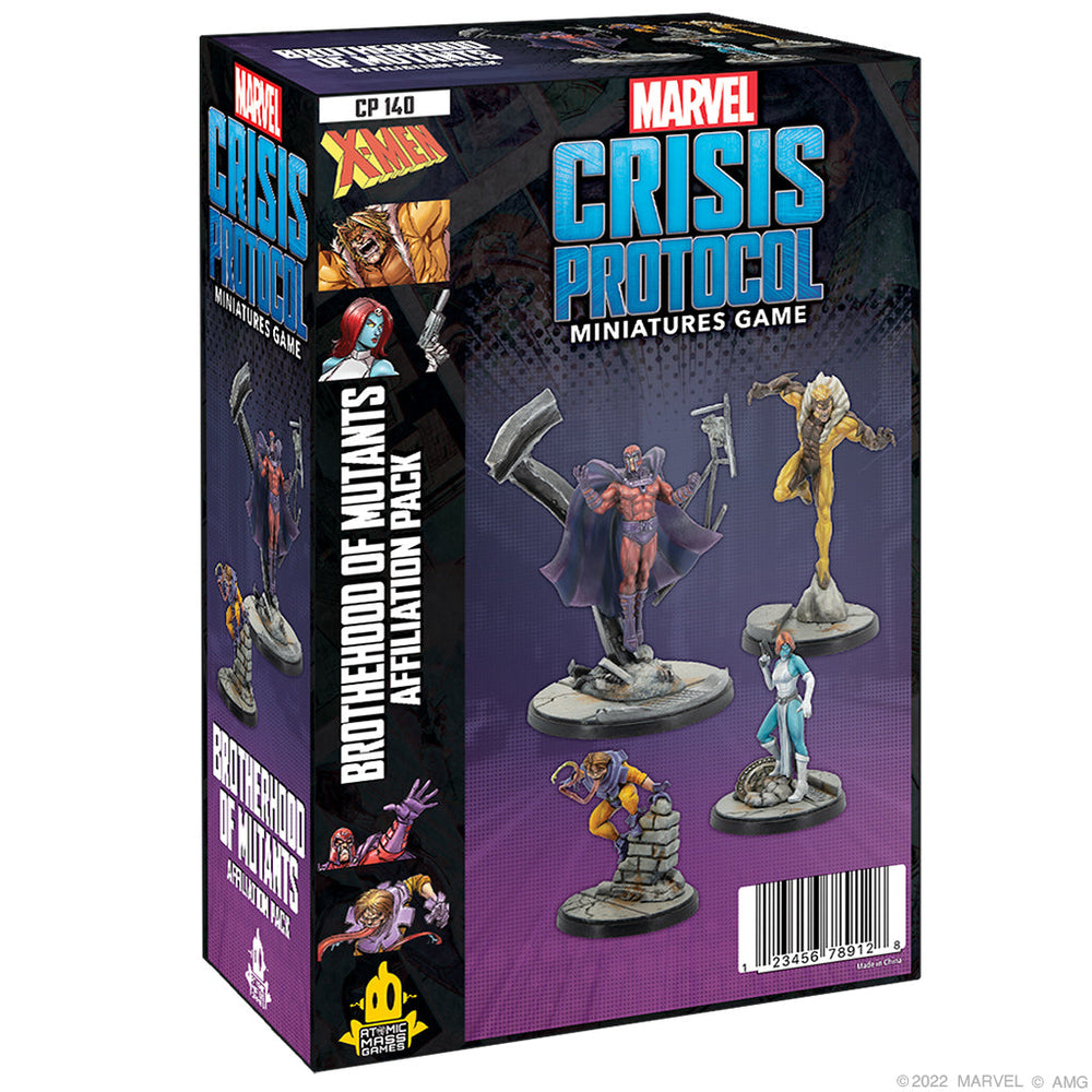 Marvel Crisis Protocol - Brotherhood of Mutants Affiliation Pack (Online Order Only)