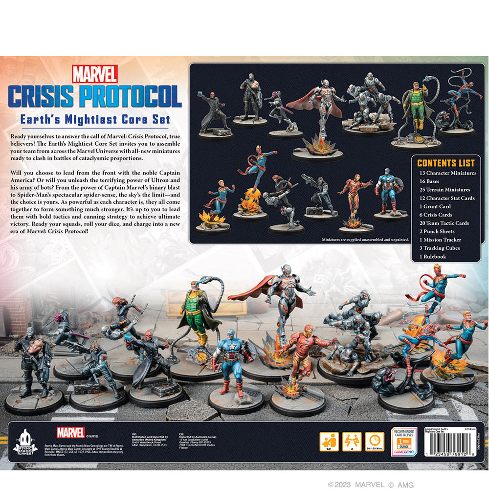 Marvel Crisis Protocol - Earth's Mightiest Core Set (Online Order Only)