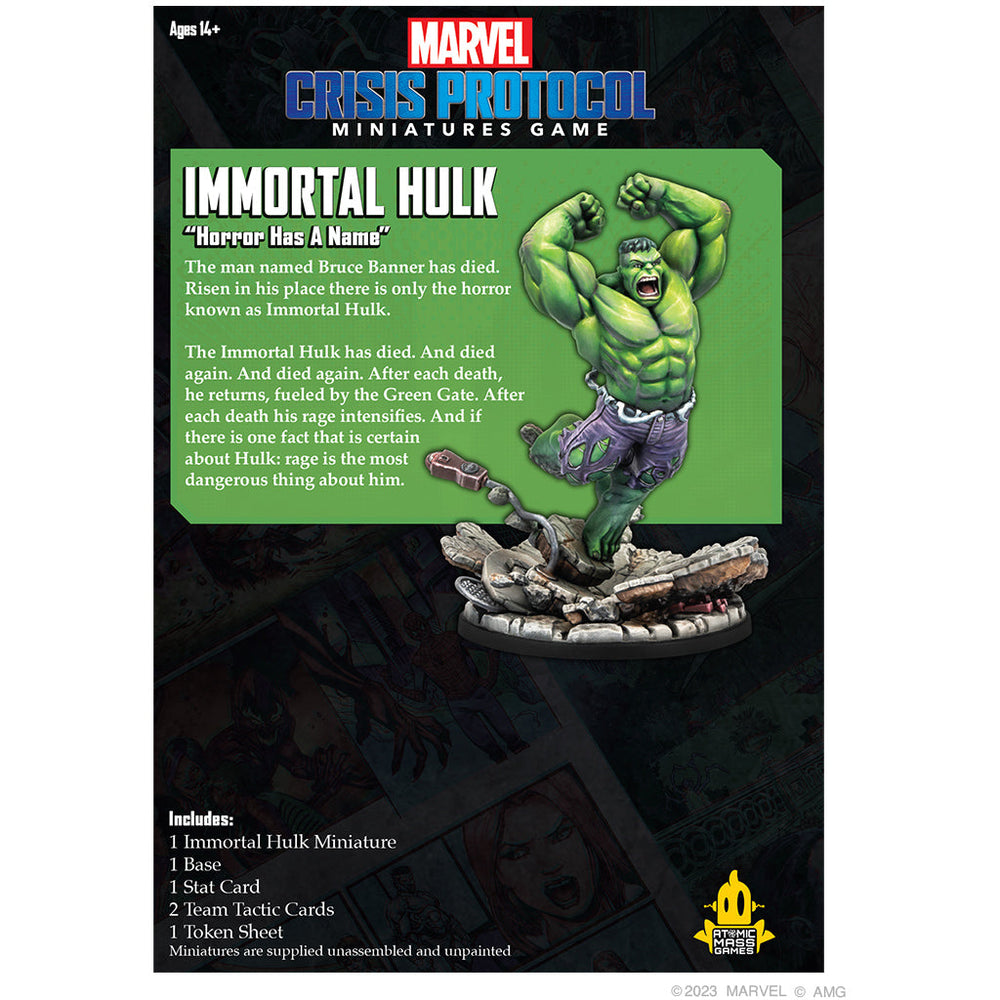 Marvel Crisis Protocol - Immortal Hulk (Online Order Only)
