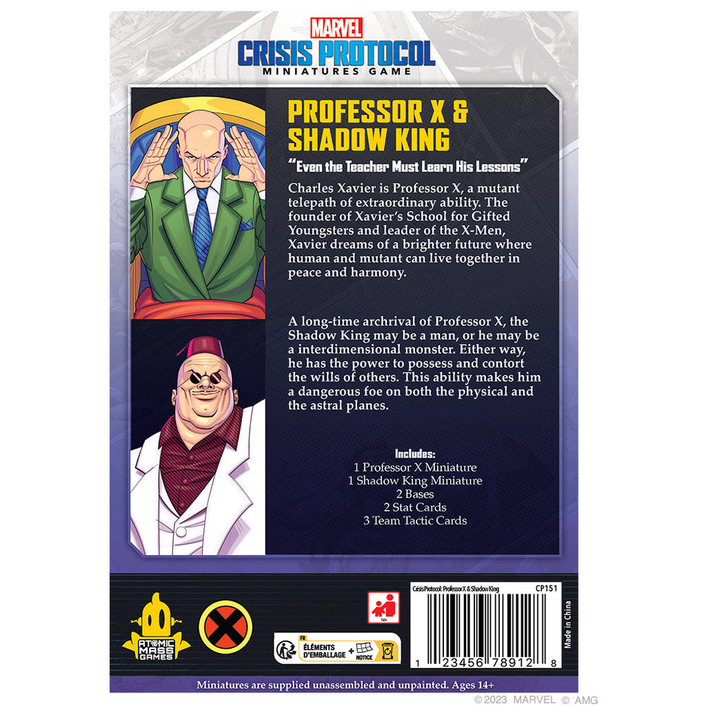 Marvel Crisis Protocol - Professor X & Shadow King (Online Order Only)
