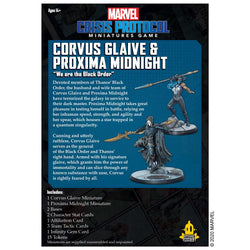 Marvel: Crisis Protocol - Corvus Glaive and Proxima Midnight