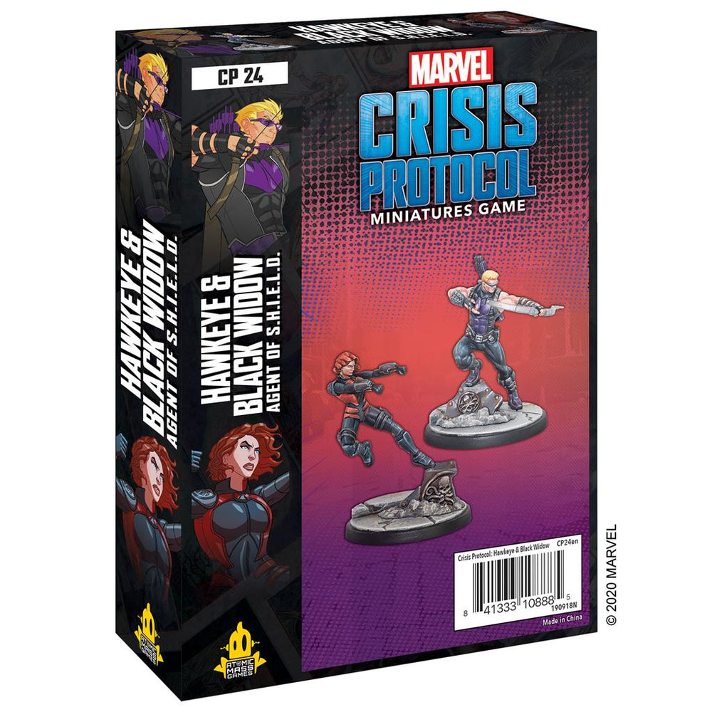 Marvel Crisis Protocol - Hawkeye & Black Widow: Agent of S.H.I.E.L.D (Online Order Only)