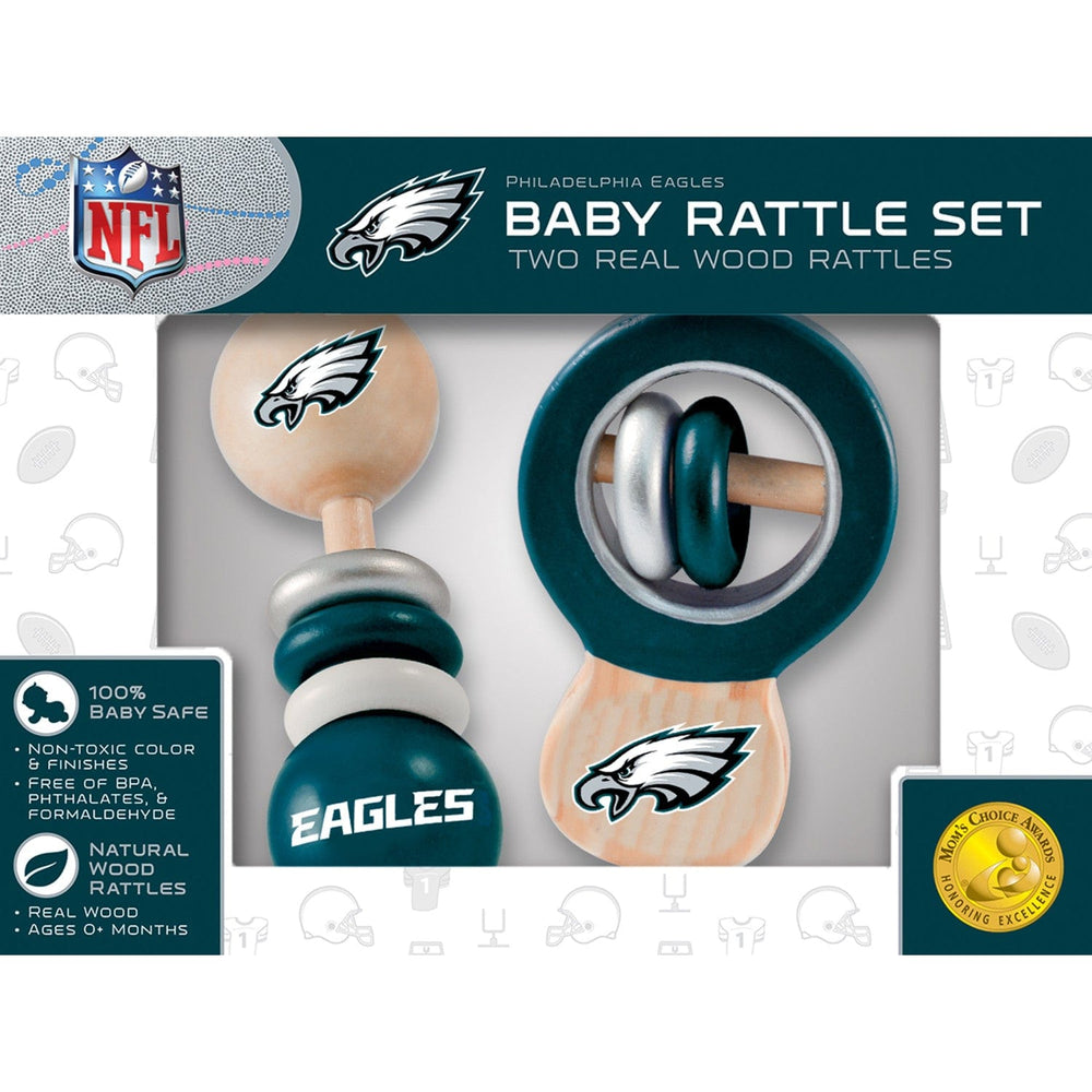 Philadelphia Eagles - Baby Rattles 2-Pack