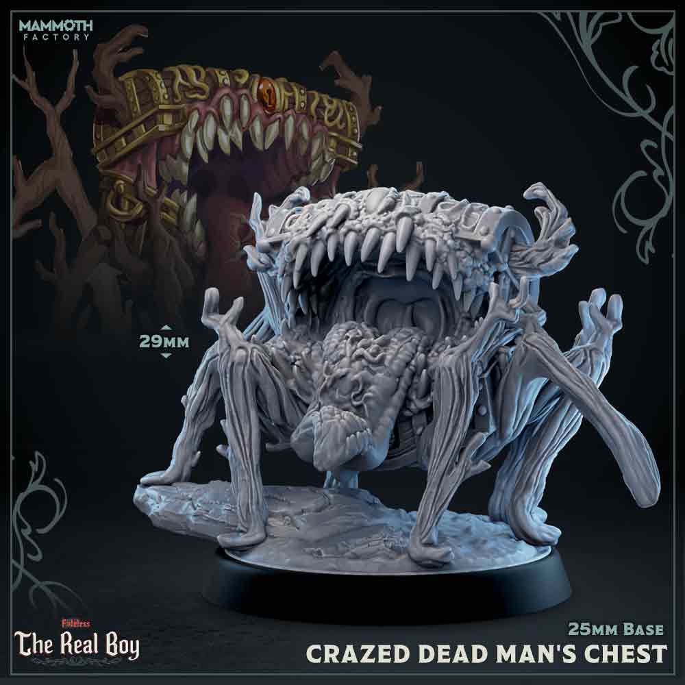 Crazed Dead Man's Chest (Treasure Mimic) (Online Order Only)