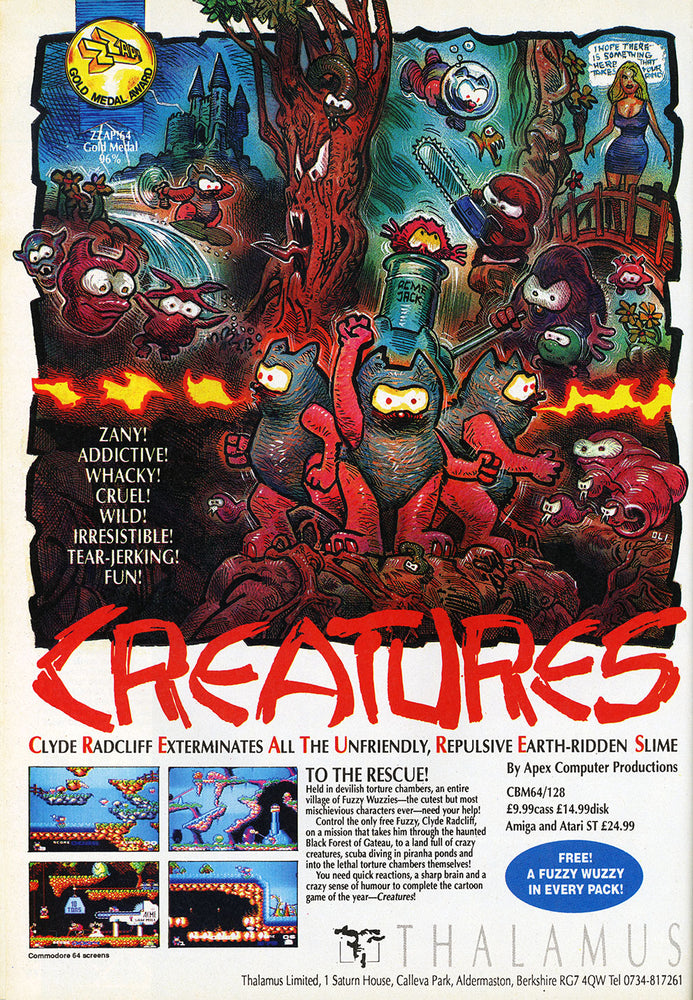 Creatures (Commodore 64) (ONLINE ORDER ONLY)