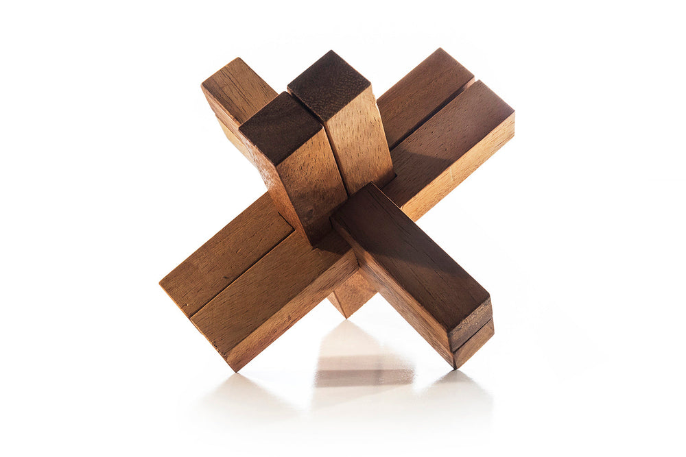 Cross Knot | Burr Puzzle - Japanese Interlocking Puzzle