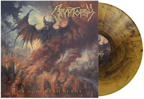 Cryptopsy - As Gomorrah Burns (Gold & Black Galaxy Colored Vinyl) [Vinyl] (ONLINE ORDER ONLY)