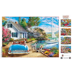 Country Escapes - Afternoon Escape 500 Piece Jigsaw Puzzle