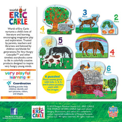 Eric Carle - Farm Fun Mini Shaped Puzzles 6-Pack