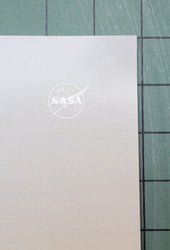 Curiosity Tire Tracks Poster (ONLINE ORDER ONLY)