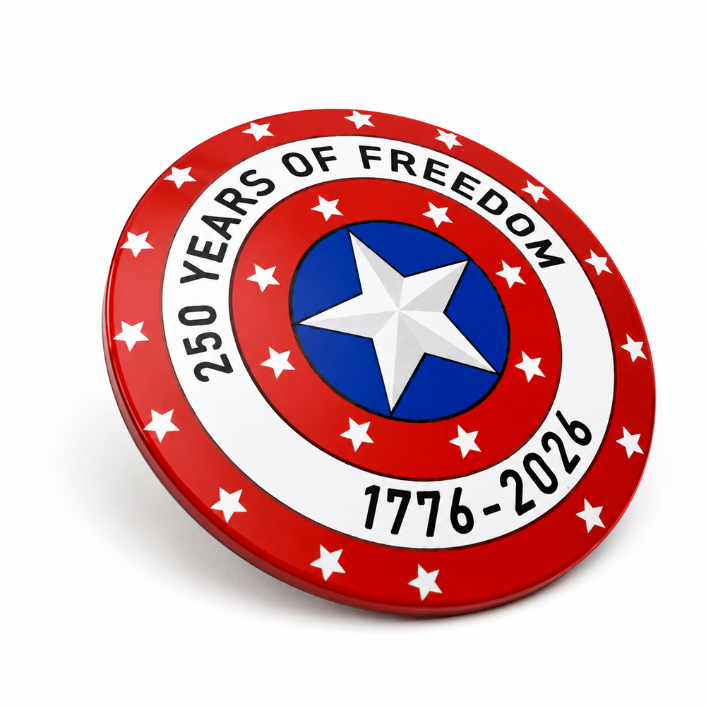 250 Years of America Minifig Shield (USA)