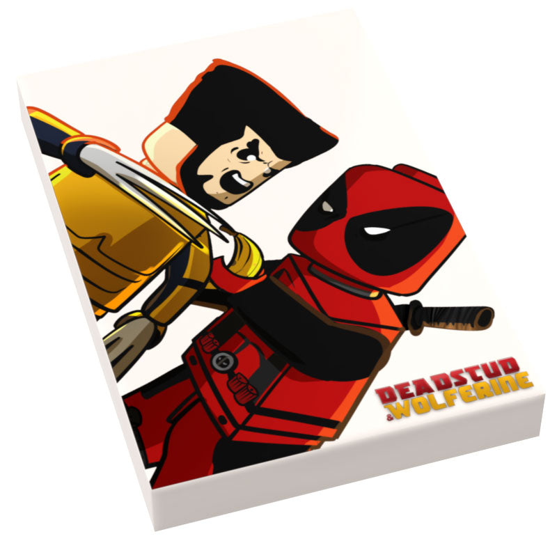 Deadstud & Wolferine (Version 3) Movie Cover (2x3 Tile) - B3 Customs (Online Order Only)