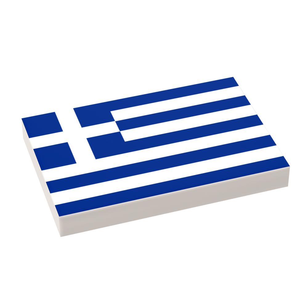 Greece Flag (2x3 Tile) (ONLINE ORDER ONLY)