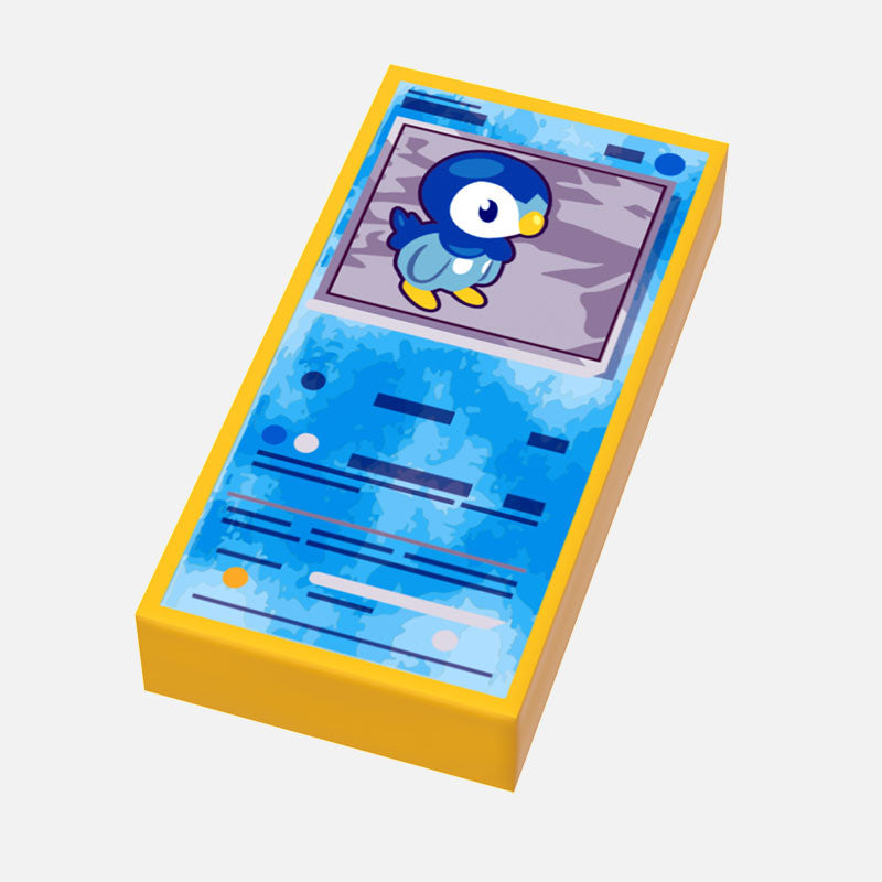 Penguin Pal - Pocketball Card (1x2 Tile) for Minifigs (ONLINE ORDER ONLY)