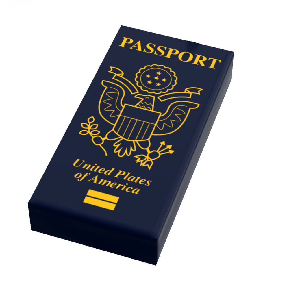 B3 Customs® Passport (1x2 Tile) (Online Order Only)