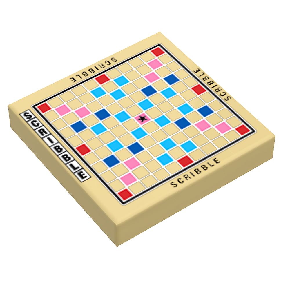 Scribble Board Game (2x2 Tile)