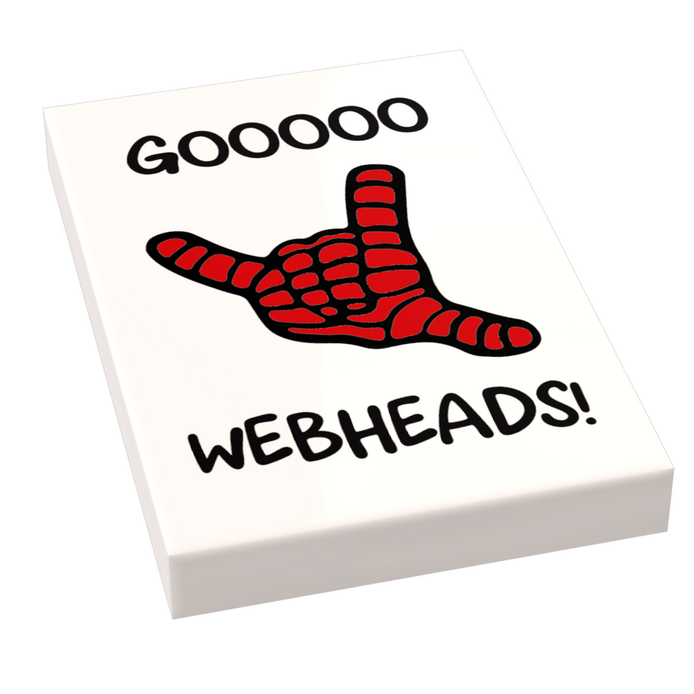 Goooo Webheads! Sign (2x3 tile) (ONLINE ORDER ONLY)