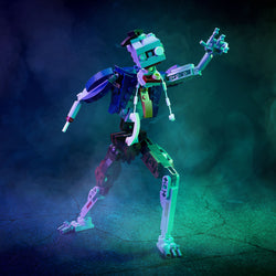 B3 Customs® 9" Zombie Businessman Figure Halloween Building Set (Online Order Only)