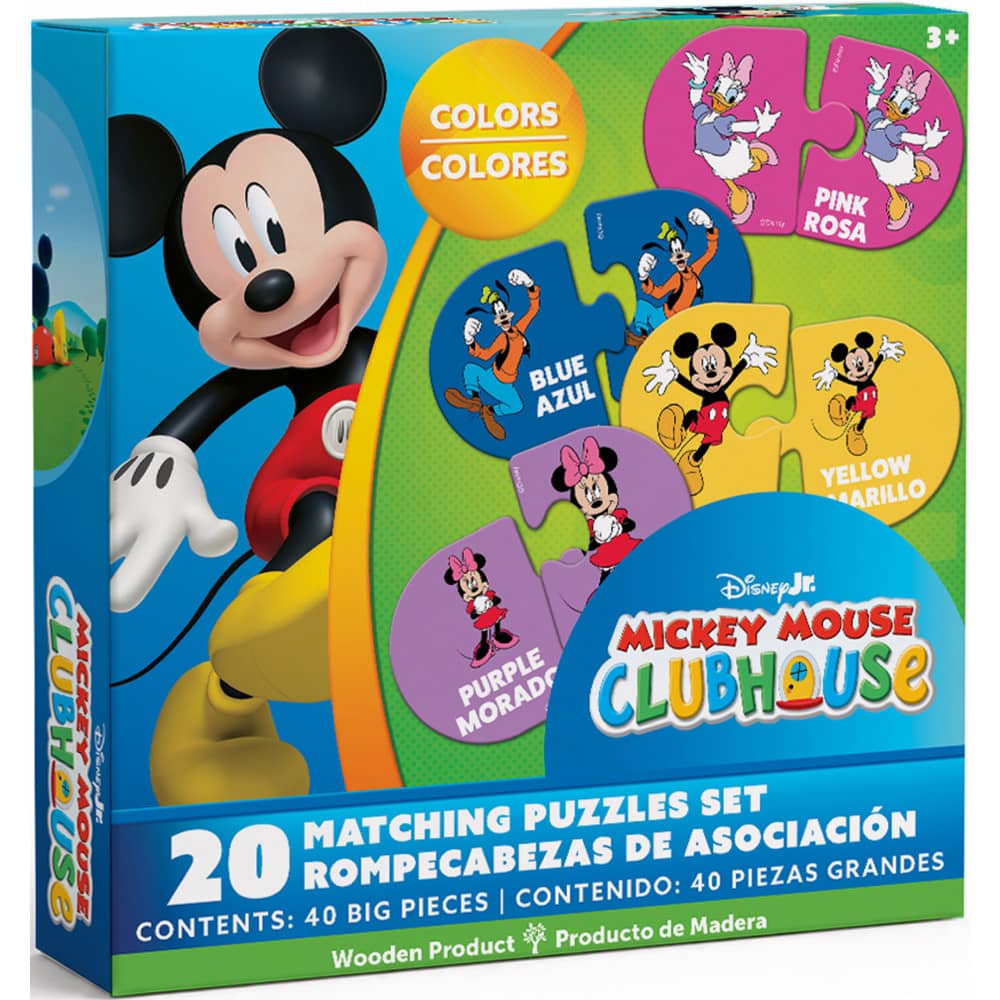 Disney - Mickey & Friends Matching Color Puzzles