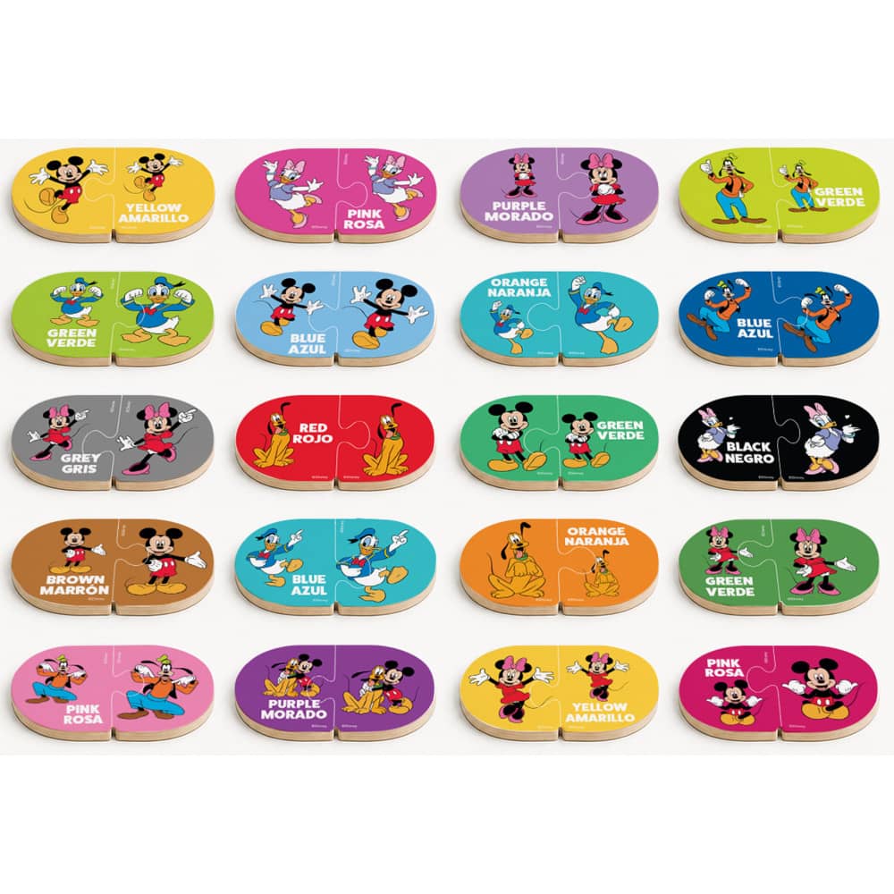 Disney - Mickey & Friends Matching Color Puzzles