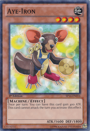 Aye-Iron [SP14-EN016] Starfoil Rare (ONLINE ORDER ONLY)