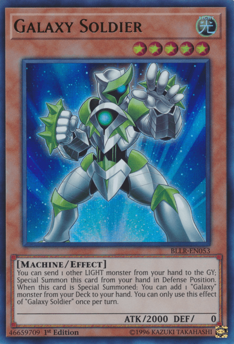 Galaxy Soldier [BLLR-EN053] Ultra Rare (ONLINE ORDER ONLY)