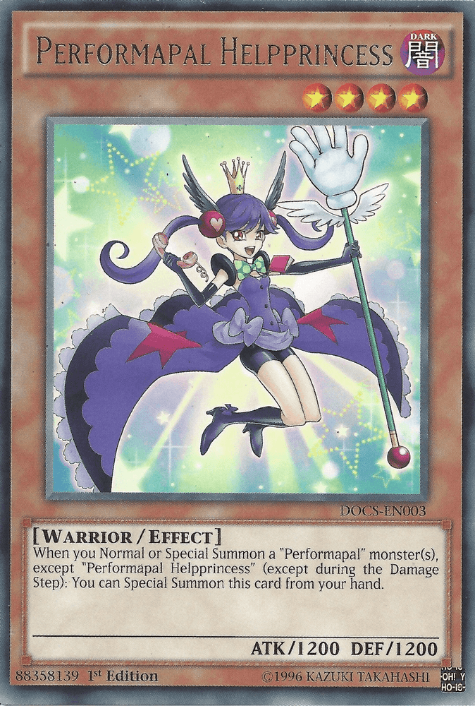 Performapal Helpprincess [DOCS-EN003] Rare (ONLINE ORDER ONLY)