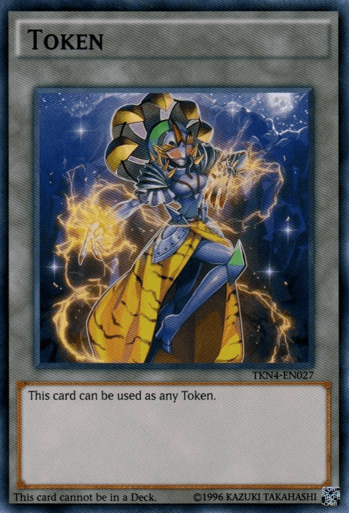 Token (Mithra the Thunder Vassal) [TKN4-EN027] Super Rare (ONLINE ORDER ONLY)