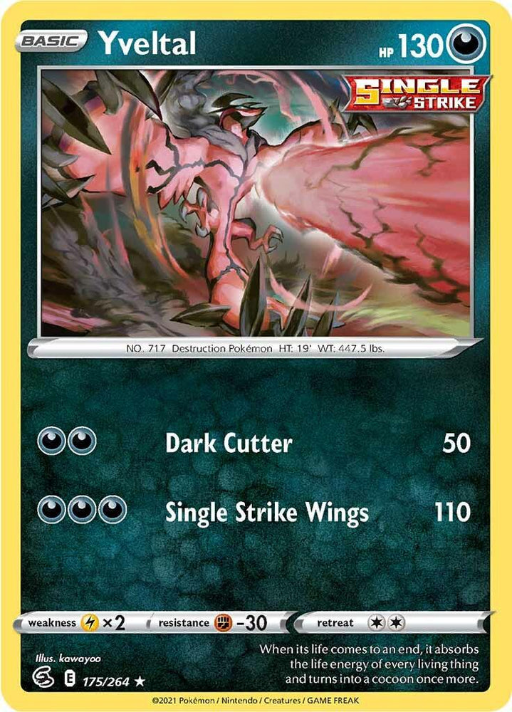 Yveltal (175/264) [Sword & Shield: Fusion Strike] (Online Only)
