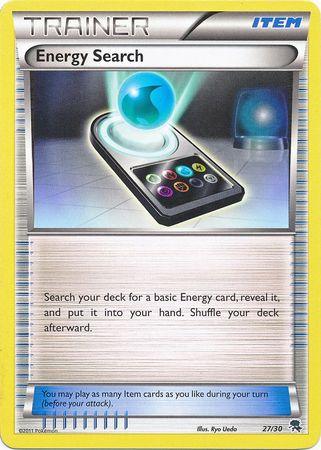 Energy Search (27/30) [Black & White: Trainer Kit - Zoroark] (Online Only)